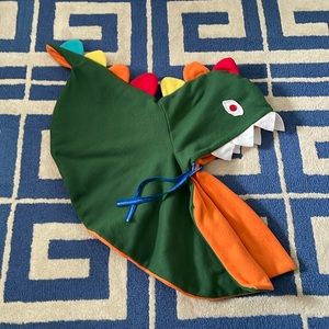 Dinosaur Cape Costume Kids, T-Rex or Dragon, 2T-4T